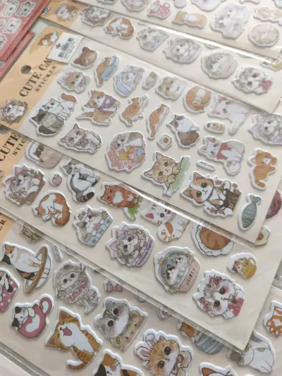 Set de stickers kawaii - miniatura 3