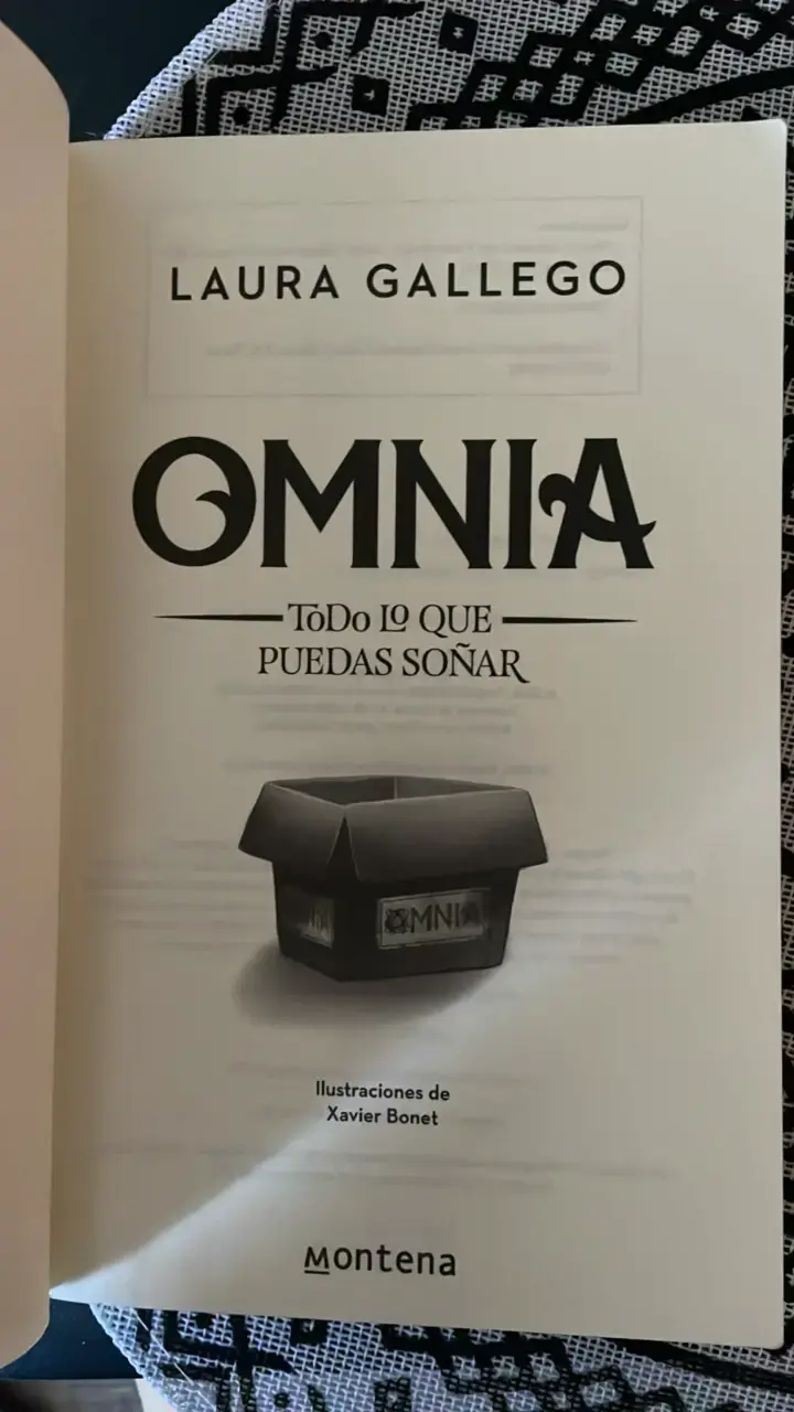 Libro Omnia de Laura Gallego - 3