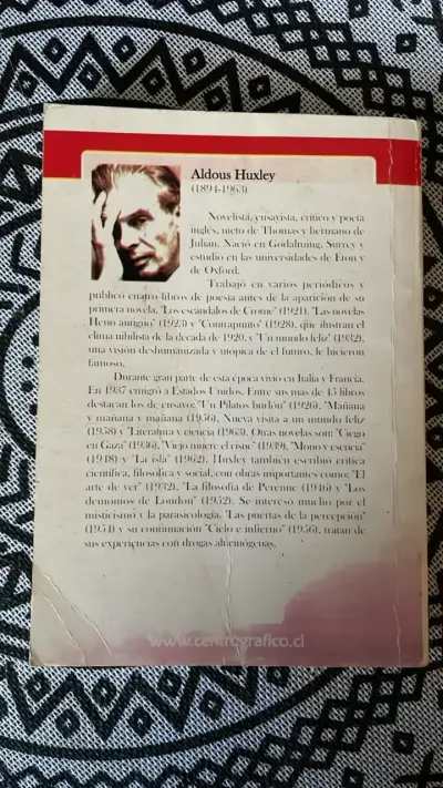 Libro Un Mundo Feliz de Aldous Huxley - miniatura 2