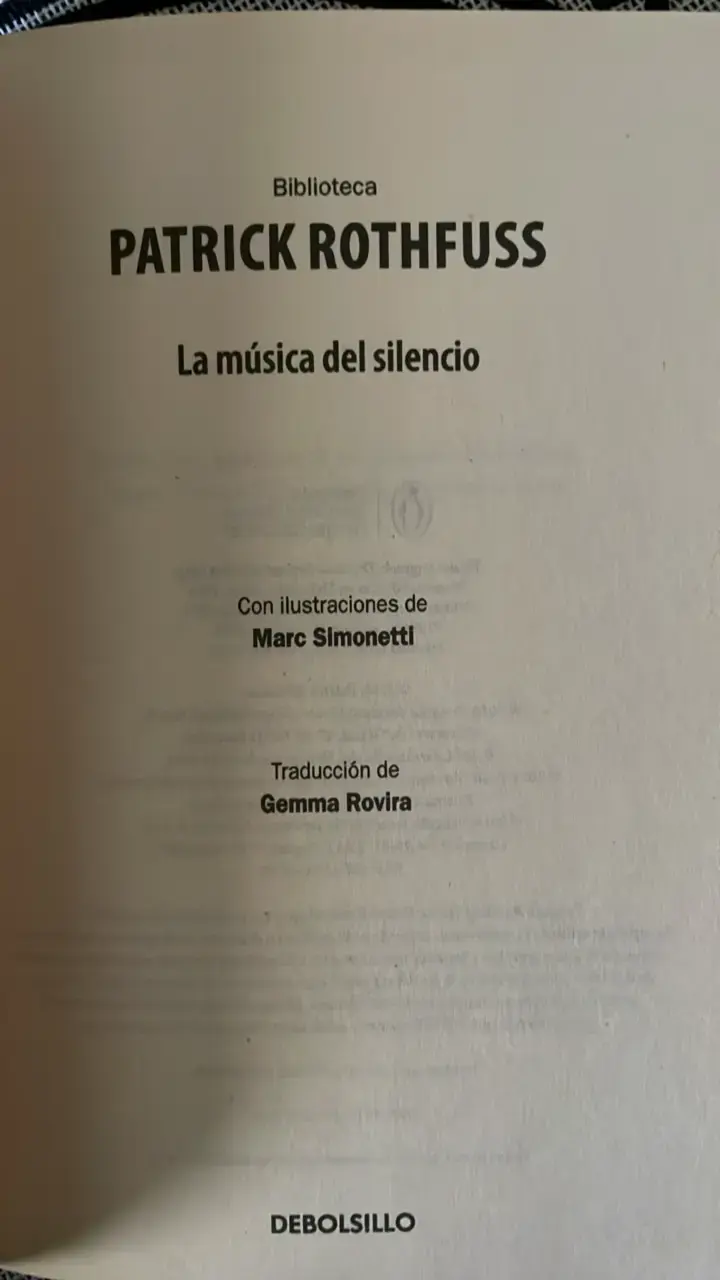 La música del silencio de Patrick Rothfuss - 3