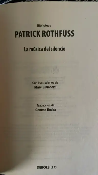 La música del silencio de Patrick Rothfuss - miniatura 3