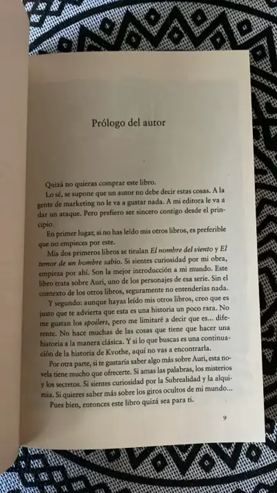 La música del silencio de Patrick Rothfuss - miniatura 4