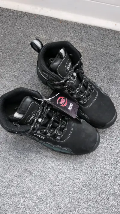 Botas de seguridad V-Flex negras nuevas - miniatura 2