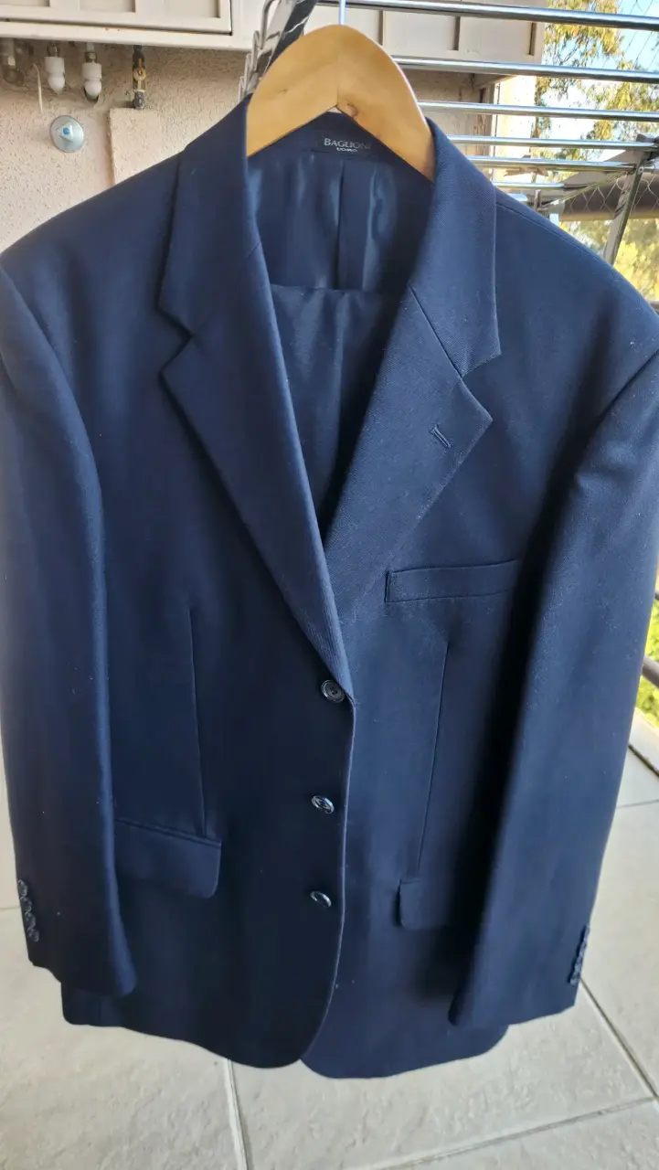 Terno azul marino Baglioni para hombre - 1