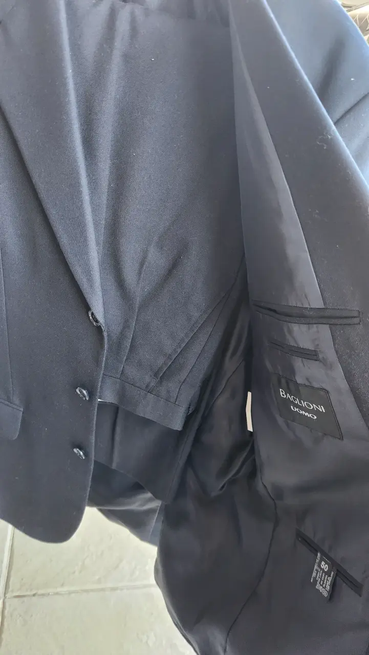 Terno azul marino Baglioni para hombre - 2