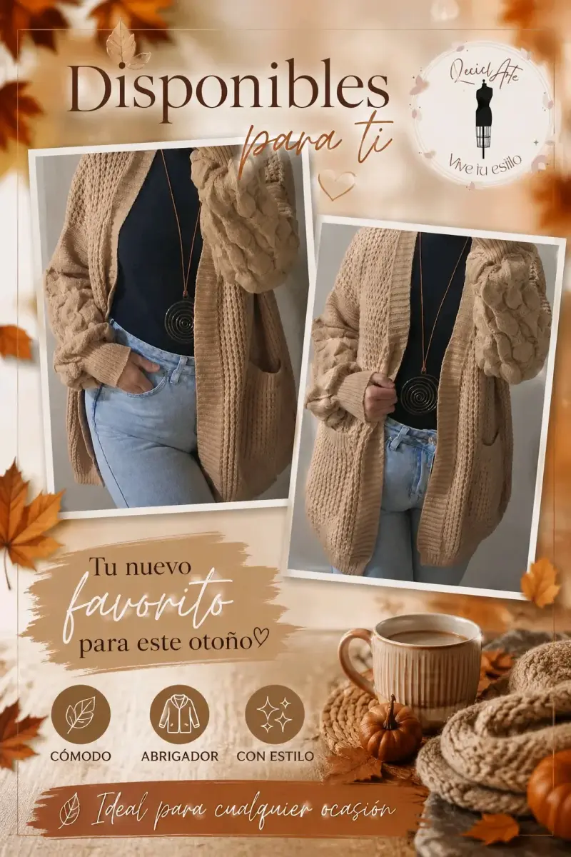 Chaleco oversize mujer. - 1
