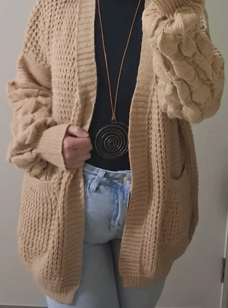 Chaleco oversize mujer. - 4