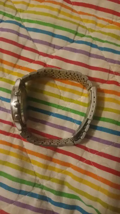 Reloj Seiko cronógrafo de acero inoxidable - miniatura 5