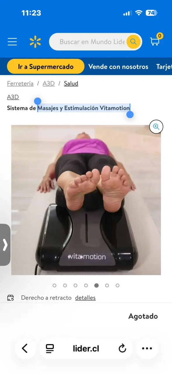 VitaMotion Máquina de Ejercicio Pasivo con Masaj - 5