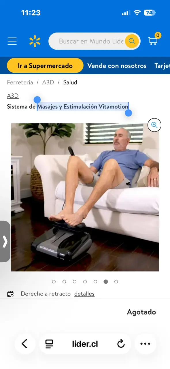 VitaMotion Máquina de Ejercicio Pasivo con Masaj - 6
