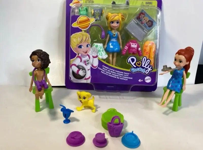 Polly Pocket camión de licuados Mattel - 4