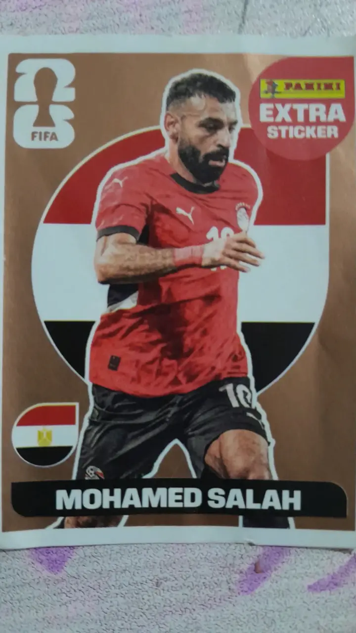 Lámina Panini FIFA Mohamed Salah - 2