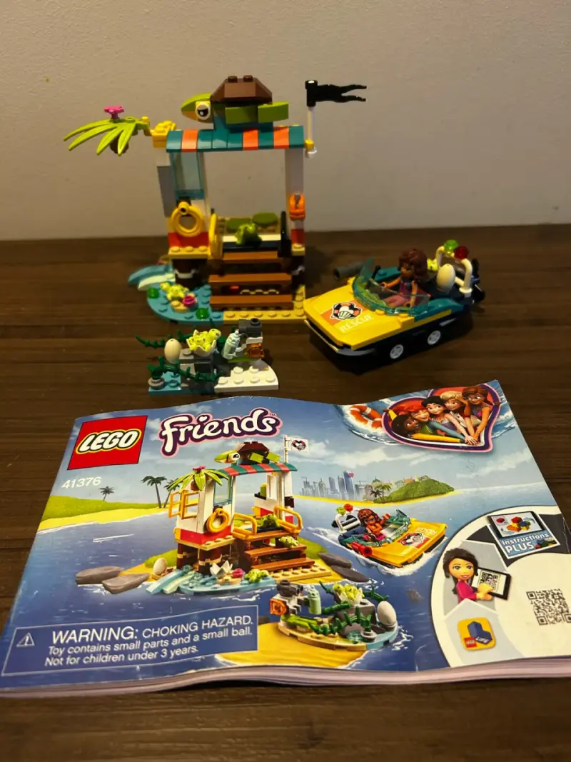 Set LEGO Friends 41376 Isla de Rescate Turtles - 1