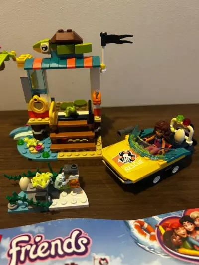 Set LEGO Friends 41376 Isla de Rescate Turtles - miniatura 2