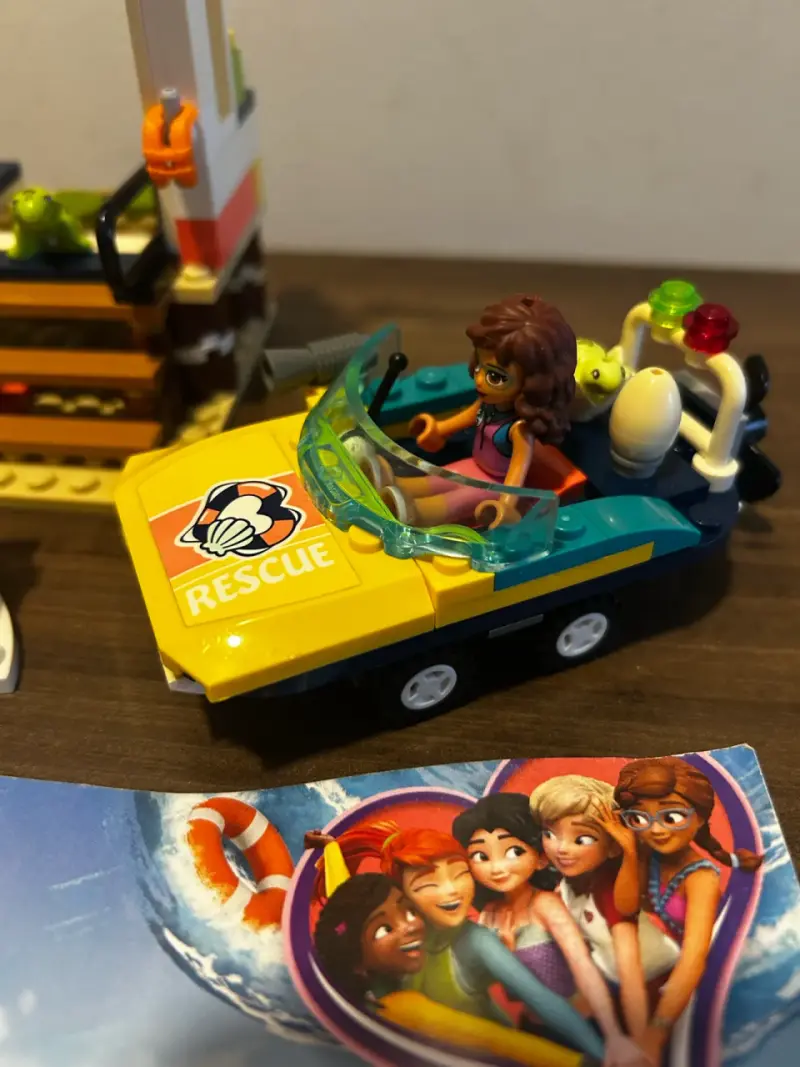 Set LEGO Friends 41376 Isla de Rescate Turtles - 4