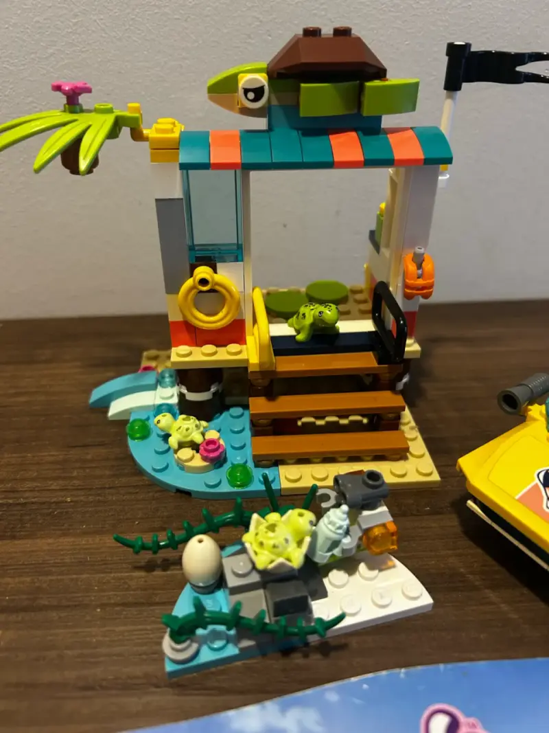 Set LEGO Friends 41376 Isla de Rescate Turtles - 5