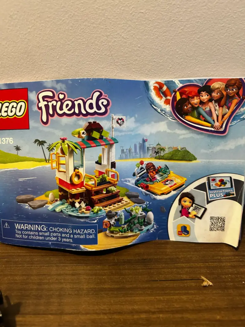 Set LEGO Friends 41376 Isla de Rescate Turtles - 6