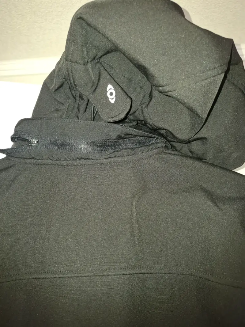 Chaqueta softshell negra KANO impermeable - 2
