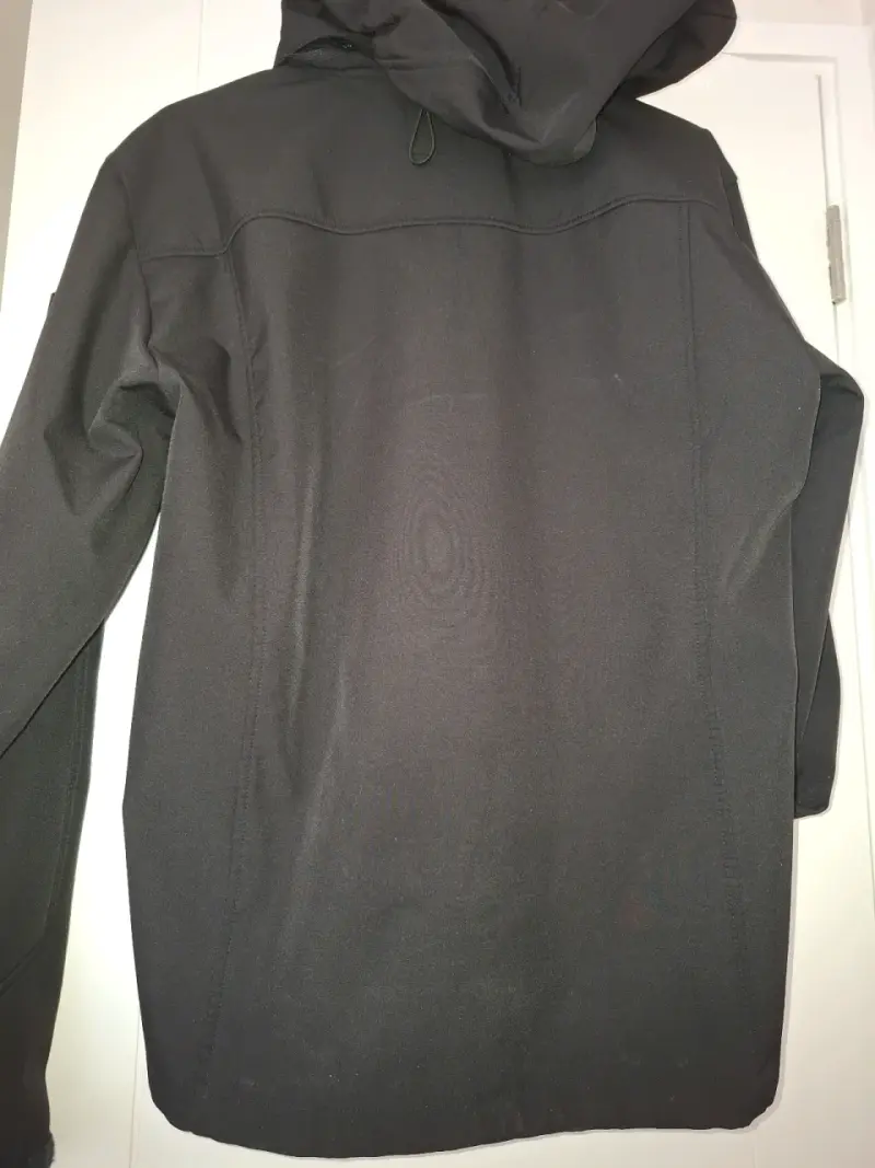 Chaqueta softshell negra KANO impermeable - 3