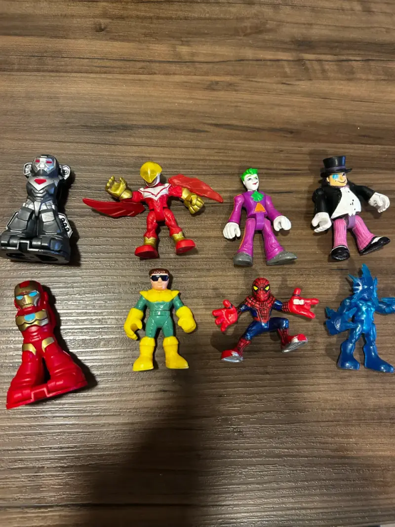 Figuras Imaginext súper héroes Marvel Dc cómics - 1