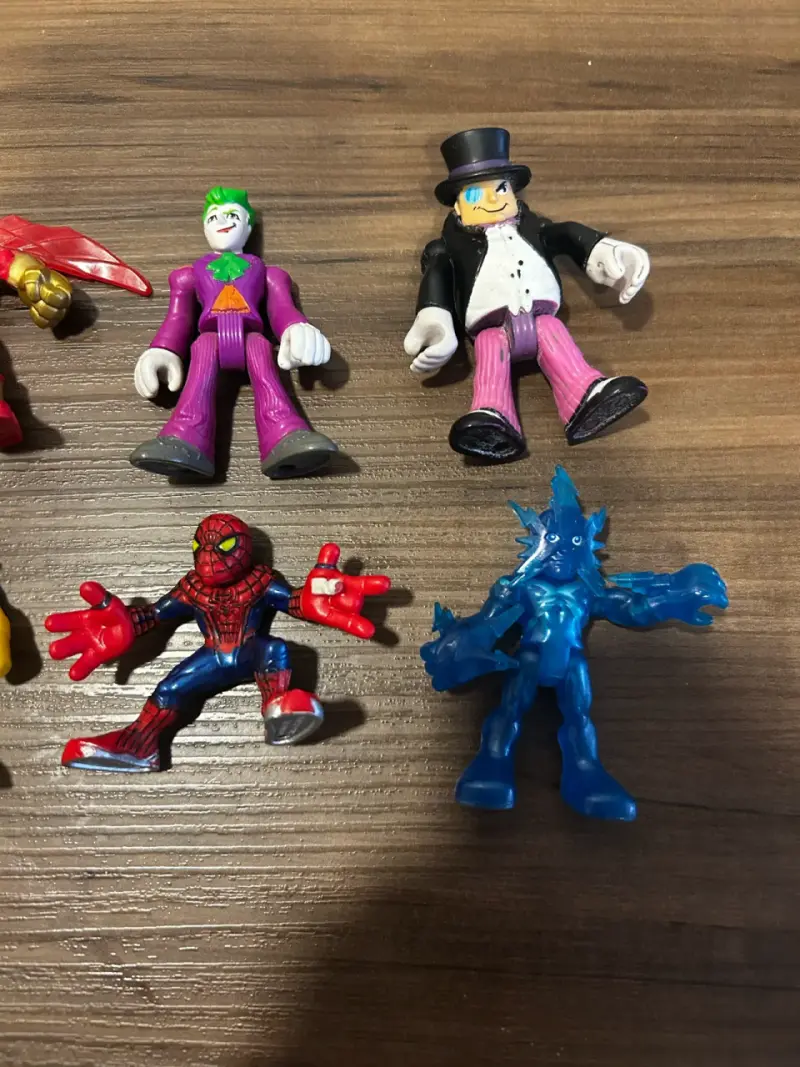 Figuras Imaginext súper héroes Marvel Dc cómics - 3