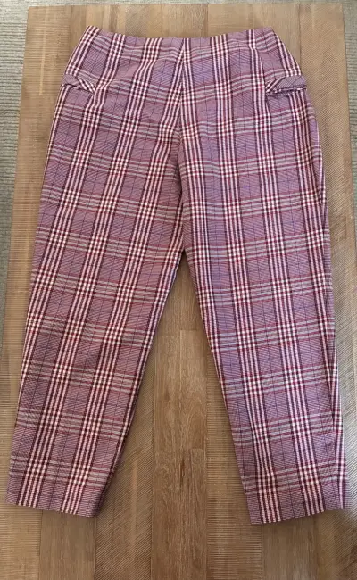 Pantalones a cuadros rojos para mujer Bimba y Lola - miniatura 1