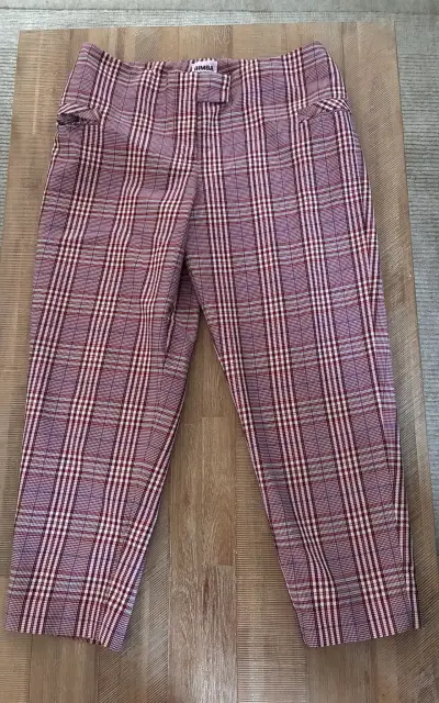 Pantalones a cuadros rojos para mujer Bimba y Lola - miniatura 2