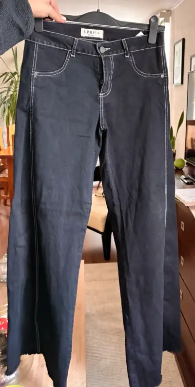 Jeans negros LPK de mujer talla 38 - miniatura 1