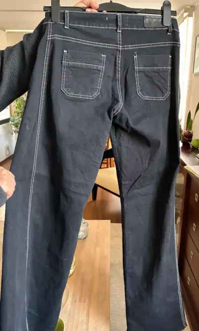 Jeans negros LPK de mujer talla 38 - miniatura 2