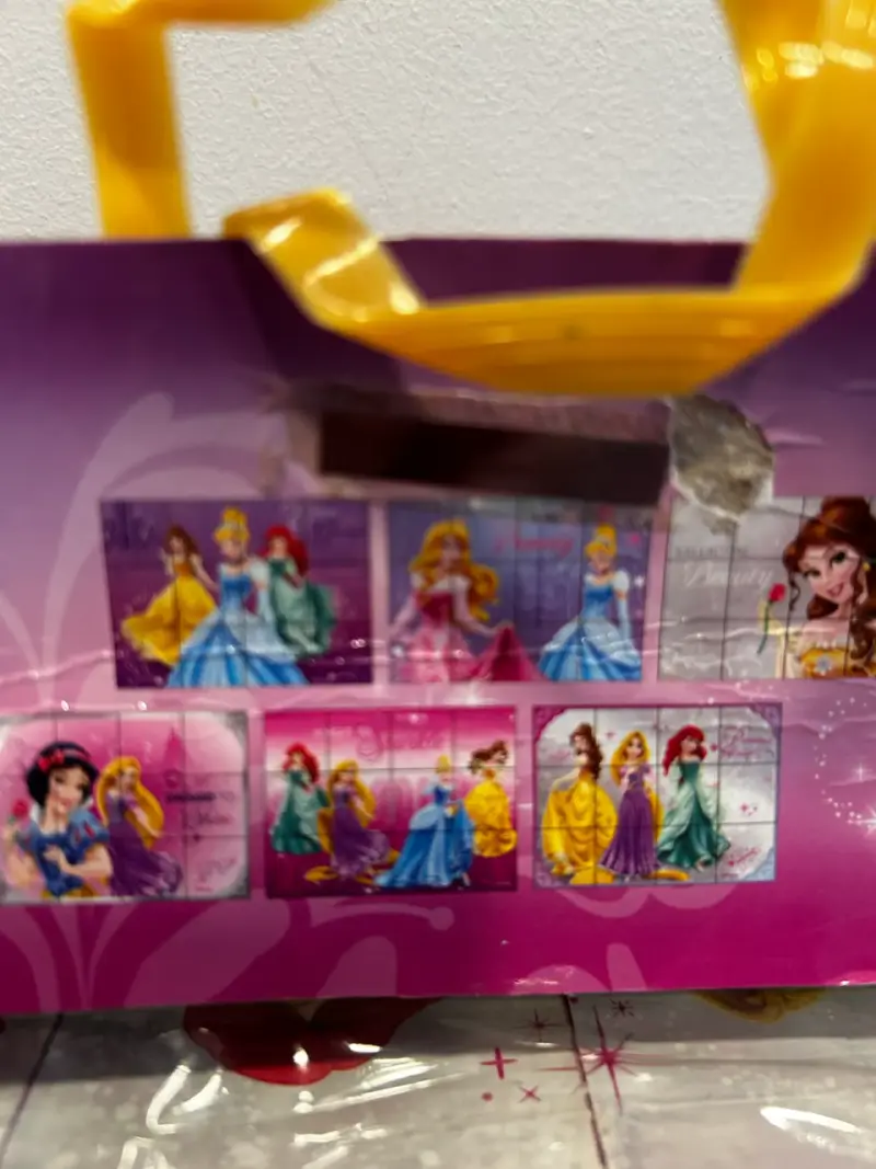 Puzzle cubos 3D Princesas Disney 12 piezas 6 diseñ - 3