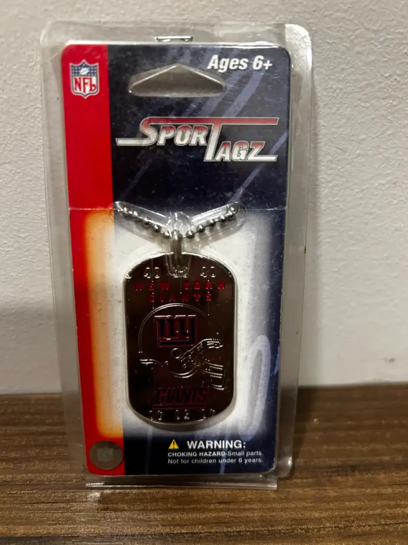 Collar Sport Tagz New York Giants NFL tipo militar