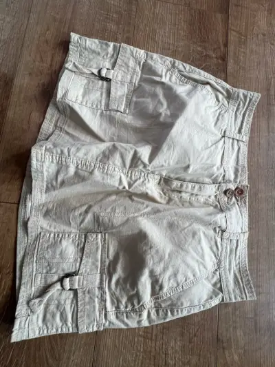 Falda beige casuales para mujer talla M - miniatura 1