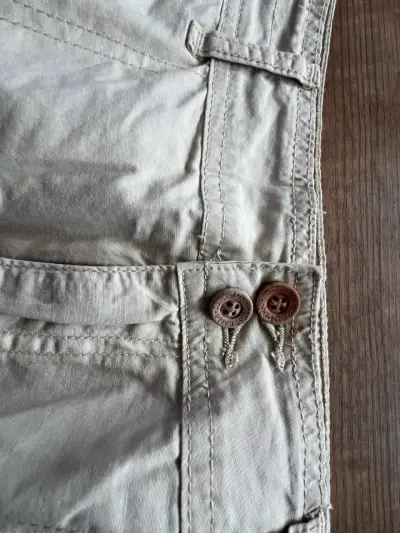 Falda beige casuales para mujer talla M - miniatura 3