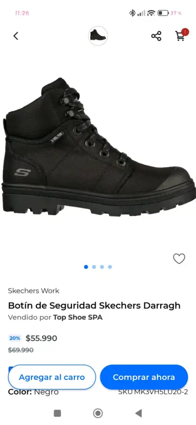 Botas negras de seguridad - miniatura 6