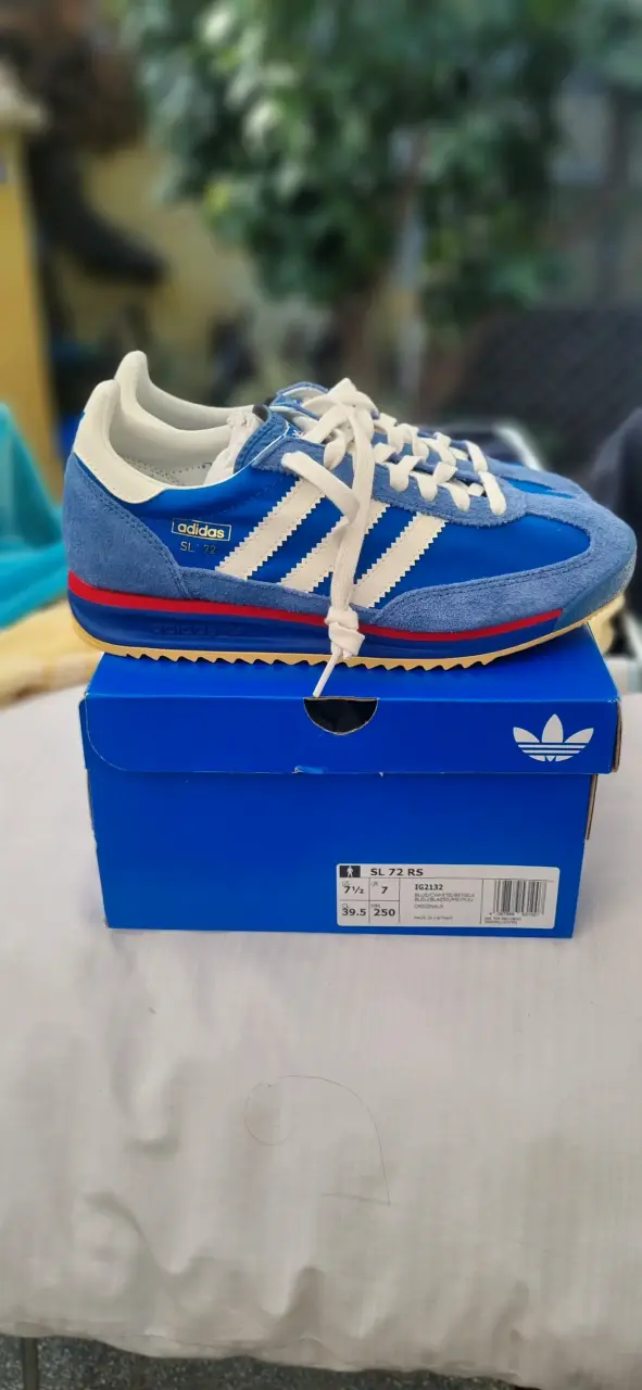 Zapatillas Adidas SL 72 RS azul retro - 1