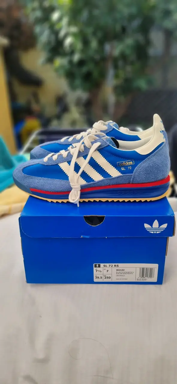 Zapatillas Adidas SL 72 RS azul retro - 2