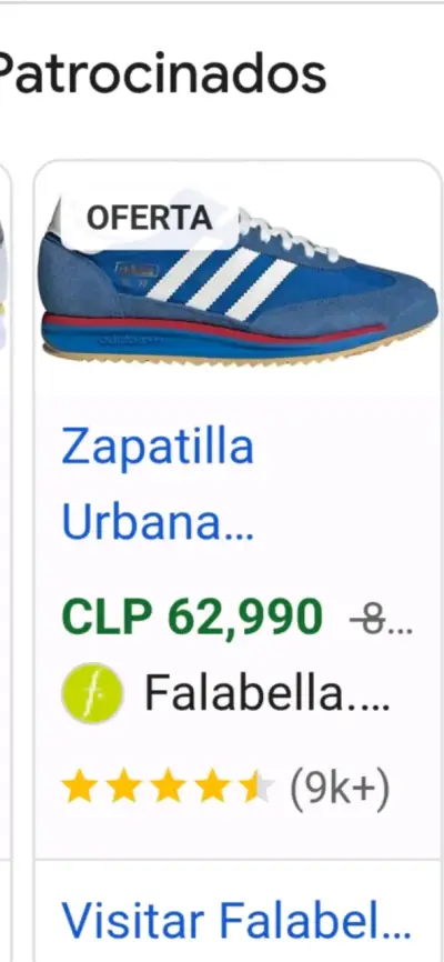 Zapatillas Adidas SL 72 RS azul retro - miniatura 6