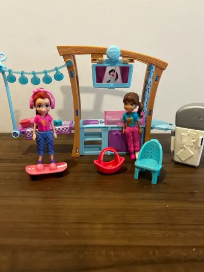 Polly Pocket Fiesta de Parrilladas Mattel - miniatura 4