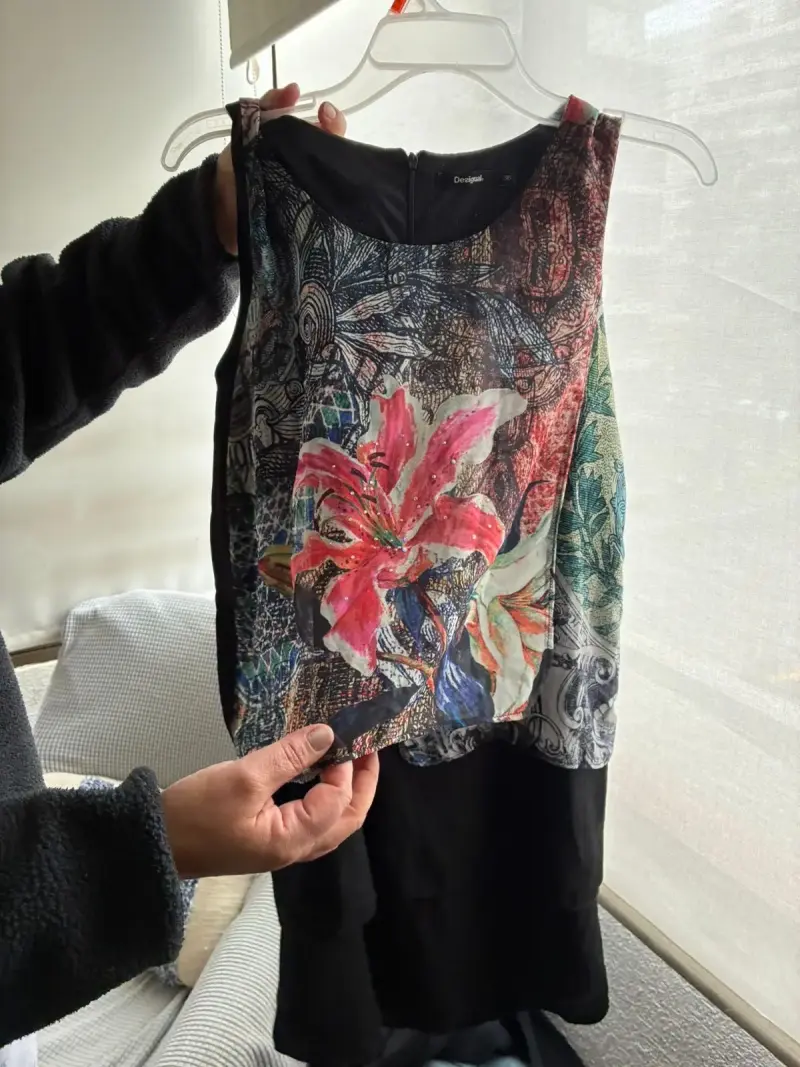 Vestido Desigual estampado floral - 1