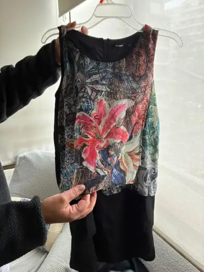 Vestido Desigual estampado floral - miniatura 1