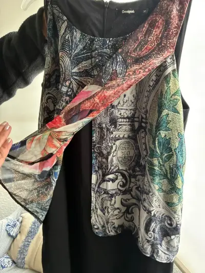 Vestido Desigual estampado floral - miniatura 4