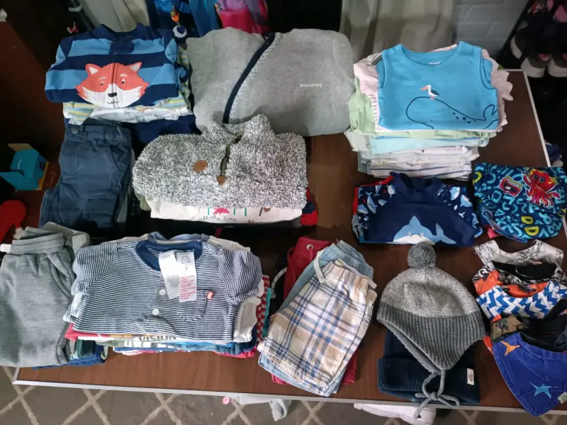 Lote de ropa niño talla 6-12M