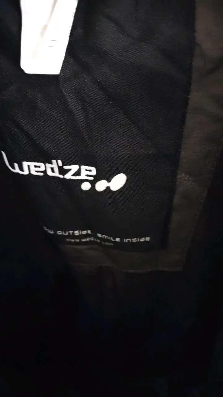 Pantalones de nieve Wedze negros para hombre - 3