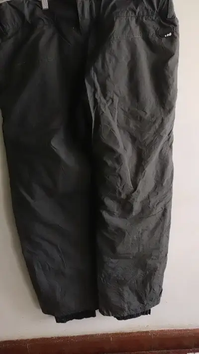 Pantalones de nieve Wedze negros para hombre - miniatura 4