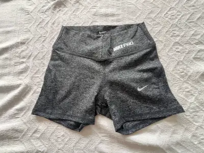 Shorts deportivos Nike Pro gris talla M - miniatura 1