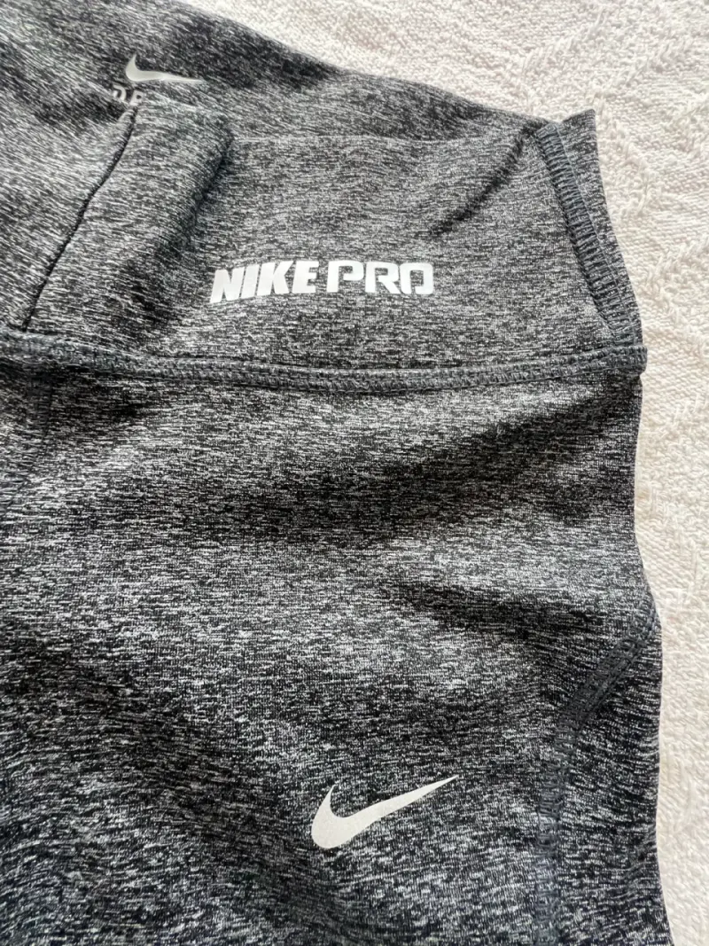 Shorts deportivos Nike Pro gris talla M - 2