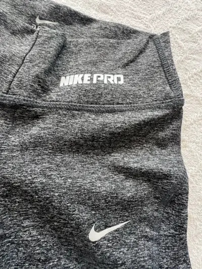Shorts deportivos Nike Pro gris talla M - miniatura 2