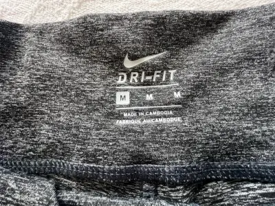Shorts deportivos Nike Pro gris talla M - miniatura 3