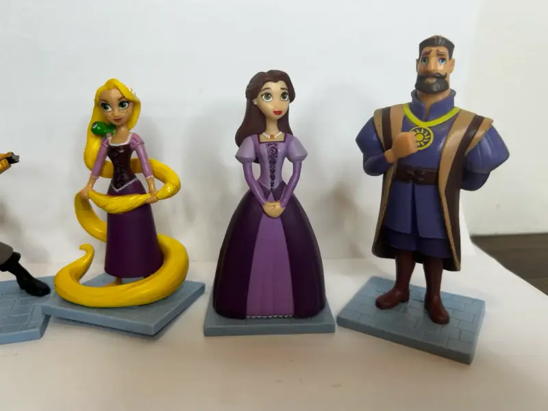 Set Figuras Rapunzel Disney 4 figuras Enredados - 3