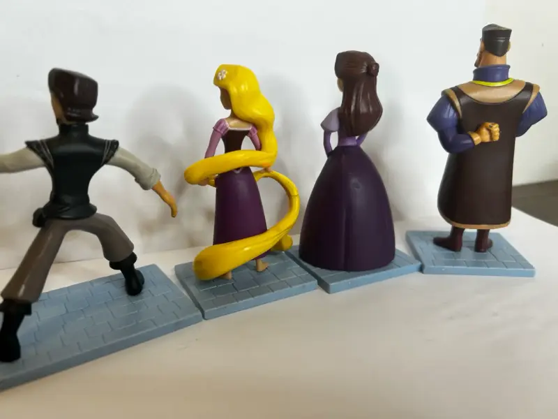 Set Figuras Rapunzel Disney 4 figuras Enredados - 5